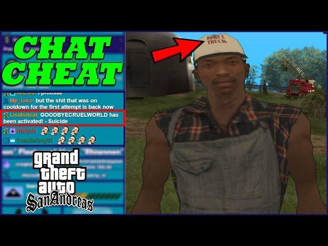 Viewers Control The Cheats During GTA San Andreas Speedrun!