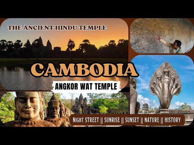 Exploring Majestic Angkor Wat / Khmer Empire’s History / Siem Reap Nightlife