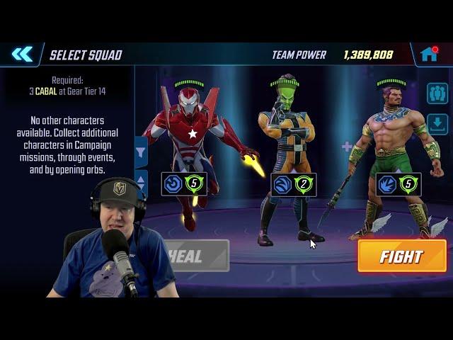 TEMPORAL DIMENSION GAMEPLAY VERY HARD - FINISHED - MARVEL Strike Force - MSF