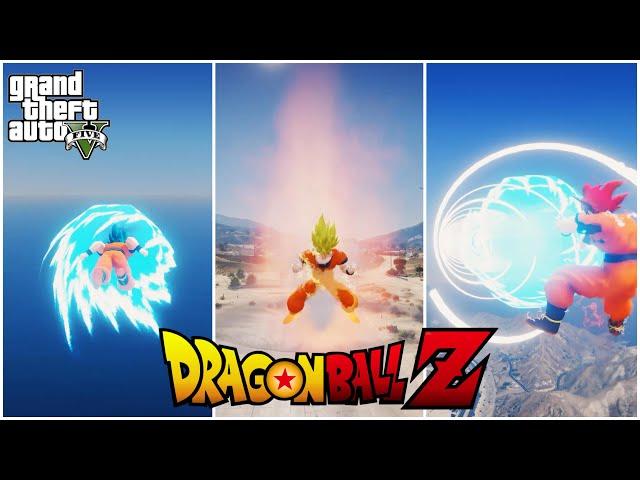 GTA 5 - Official Dragonball Z Mod (Powers & Abilities)