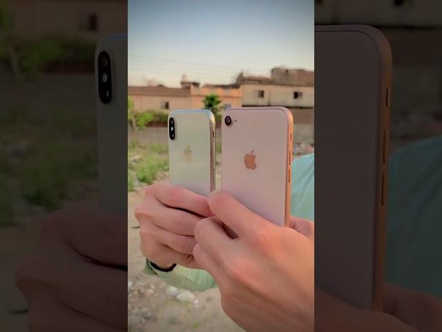 iPhone X Vs IPhone 8 ComparisonCamera Test#cameraman #informativevideo