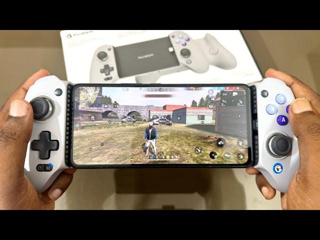 Play free fire with gampad | full setup free fire BGMI keyboard mouse gampad controller