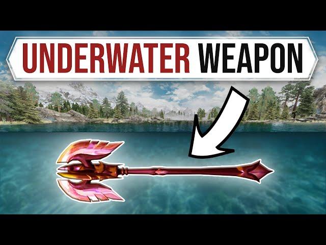 Bethesda Just Hid a New Weapon Underwater in Skyrim!