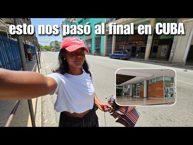 Así han sido los últimos días en CUBA, esperábamos una tormenta y terminamos en las tiendas VLOG