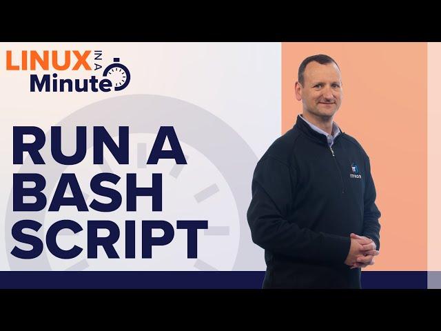 How to run bash script in Linux | Linux in a Minute