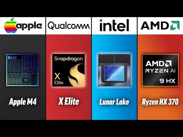 Apple vs Qualcomm vs Intel vs AMD - Best 2024 Laptop CHIP?!