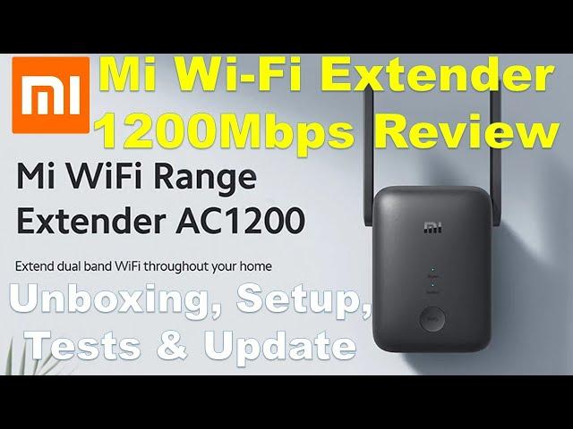 Xiaomi Mi Wi-Fi Range Extender Repeater 1200Mbps Review