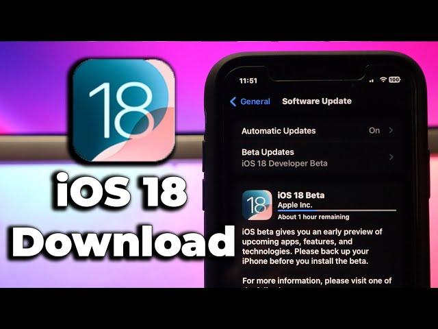 How to download iOS 18 beta (Public & Developer Beta Updates)