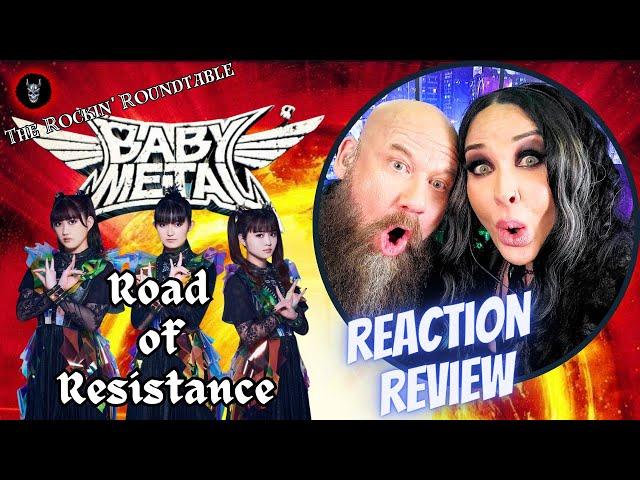 Metal Couple's FIRST time reaction and REVIEW of Babymetal - Road Of Resistance (PIA Arena 2023)