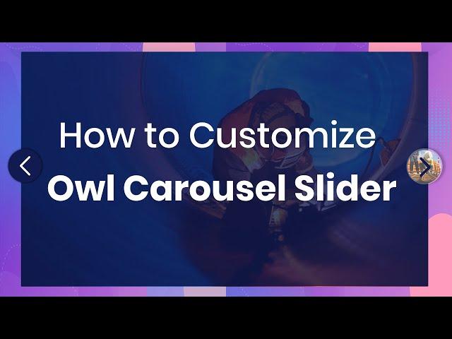 Customize Owl Carousel Slider ।। add image in owl carousel sliders Nav।। image use in slider arrows