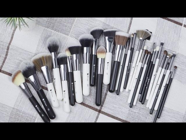 DUcare DF3142 makeup brushes panda set