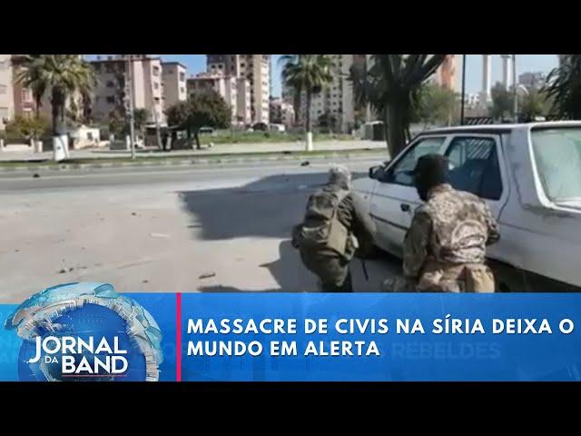 Massacre de civis na Síria deixa o mundo em alerta | Jornal da Band