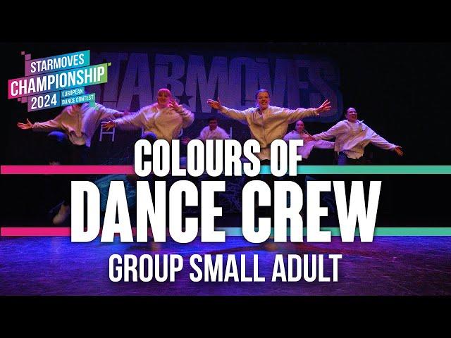 Colours of Dance Crew | Group Small Adult | Starmoves Championship 2024