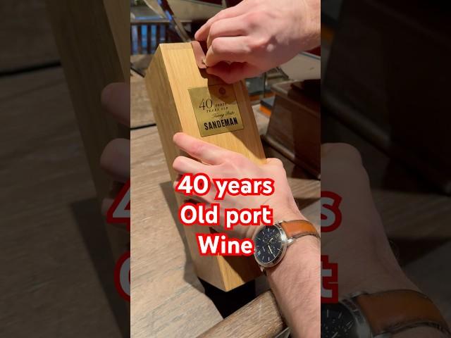 40 years old port wine #anime #remix #portugal #portwine #barreels #beercocktail #wine #cocktailbar