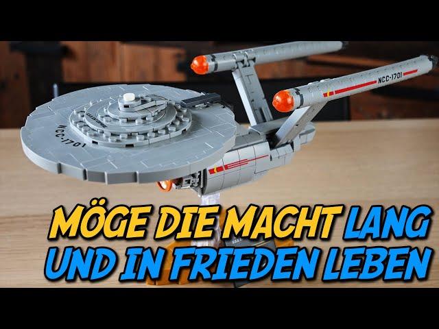 Möge die Macht lang und in Frieden leben - BlueBrixx 105438 Star Trek USS Enterprise NCC-1701