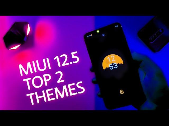 MIUI 12.5 TOP 2 PREMIUM THEMES | MIUI 12/12.5 THEMES