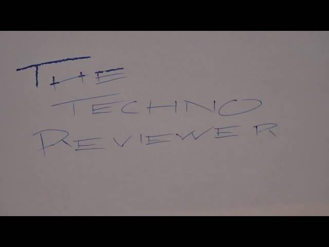 The Techno Reviewer intro stop motion animation