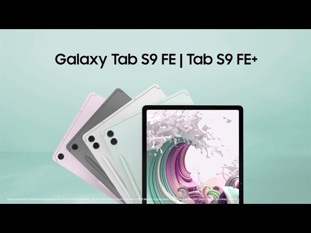 Unfurl your creativity with Galaxy Tab S9 FE | Tab S9 FE+ | Samsung