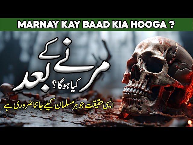 Marny Ke Baad Kya Hoga | Marne Ke Baad Rooh Kahan Rehti Hai | Alam E Barzakh | Al Habib Islamic