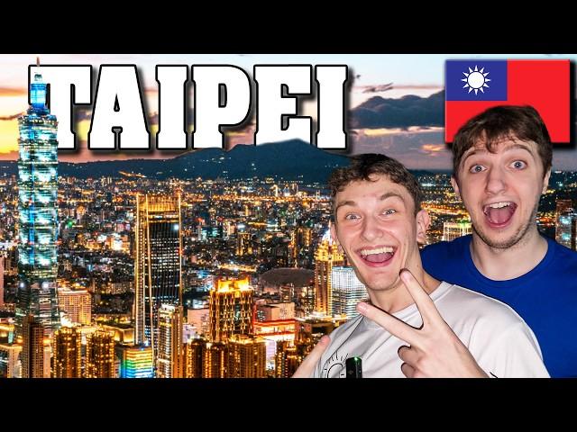 Is Taiwan The BEST Travel Destination in Asia?! | Spending a Day in MODERN Taipei! 