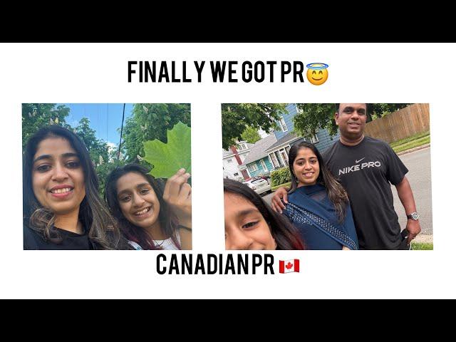 Finally we got Our Canadian PR  |PR in 6 months| #internationalstudents #canada