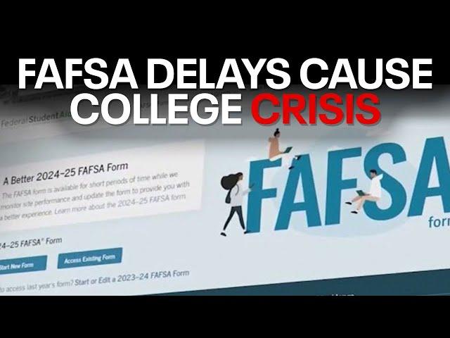 FAFSA problems lead to fewer college applications