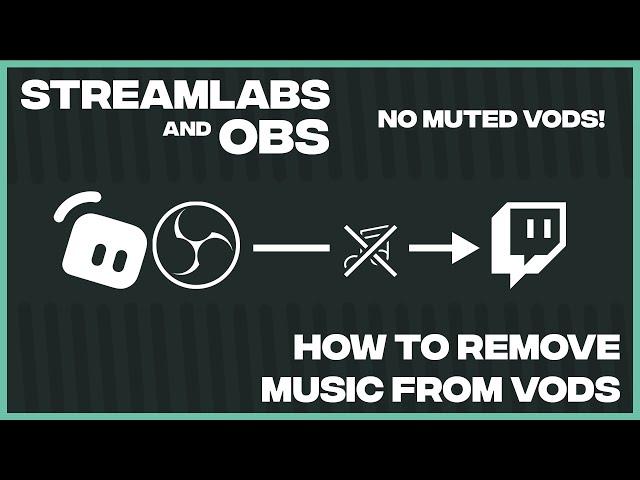 How to Remove Music from Twitch Vods! *EASY* [NO GOXLR 2021]