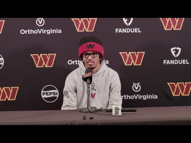 QB Jayden Daniels Speaks to the Media After Practice | Washington Commanders