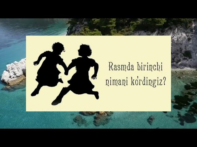 Psixologik test baxtli bo'lishizga nima kerakligini aytib beradi. Rasmda birinchi nima ko'rdingiz?