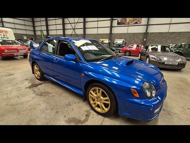 2002 SUBARU IMPREZA WRX-STI PRODRIVE | MATHEWSONS CLASSIC CARS | AUCTION: 24, 25 & 26 JULY 2024