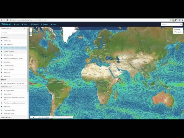 Tidemap   How to use Tidetech data and GRIB products