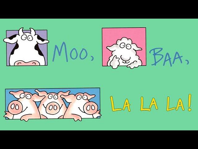 Moo, Bah, LaLaLa by Sandra Boynton - Read-along