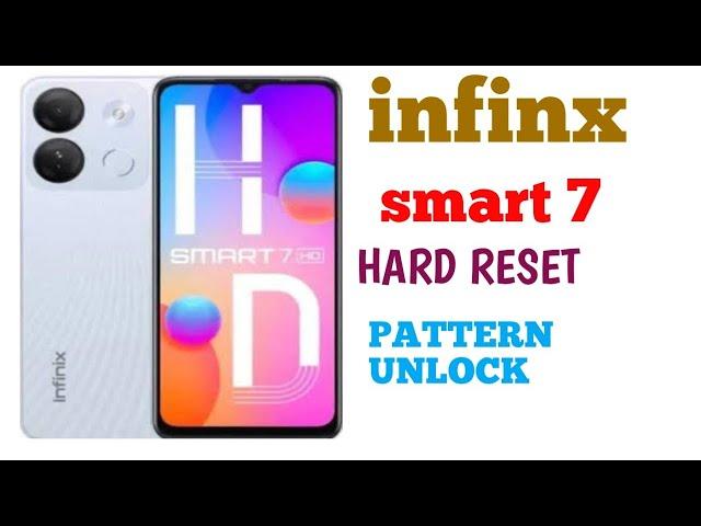 infinx smart 7 hard reset pattern unlock  x6515