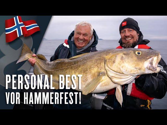 20 Kilo-Dorsch vor Hammerfest! Mit Horst und Hauke ganz oben im Norden! 