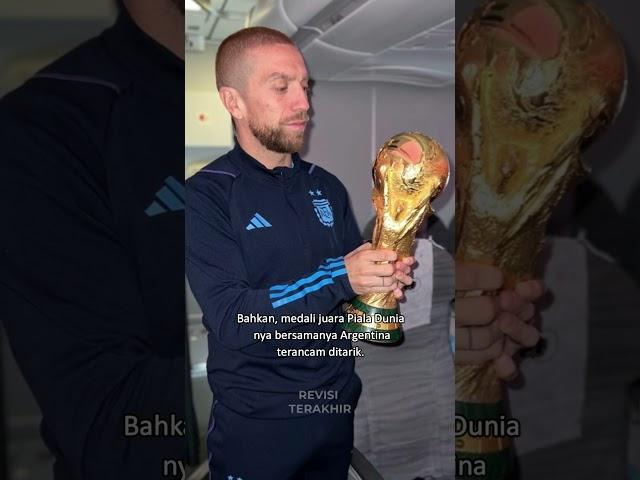 Argentina hampir kehilangan medali piala dunianya karena pemain ini