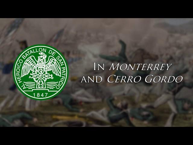 Canción de David Rovics - "St. Patrick Battalion" (El Batallón de San Patricio)