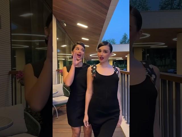 Дина Саева/ Беременна? Tg: Dina And Malika #dinasaeva #tiktok