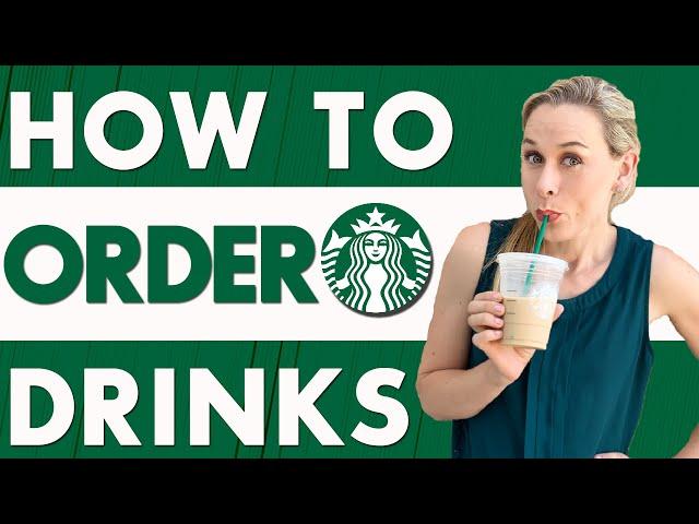 How to order COFFEE at Starbucks in English | Learn English with Jackie