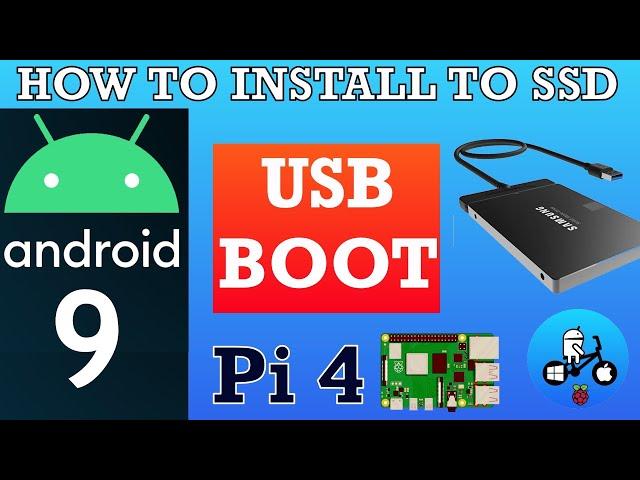 Android 9.0 Simple USB Boot. Lineage OS 16 SSD Setup with Google Play Store.