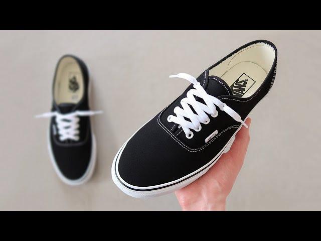 HOW TO LACE VANS AUTHENTIC (BEST WAY!)