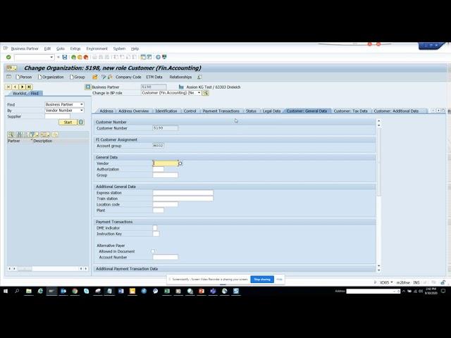 SAP SD: How to Block Customer in SAP S/4HANA? Use XD05 and SAP will redirect to BP