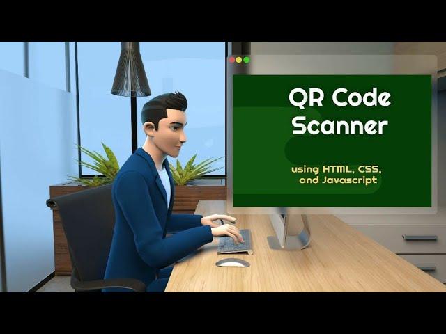 QR CODE SCANNER/READER using HTML, CSS, and JAVASCRIPT