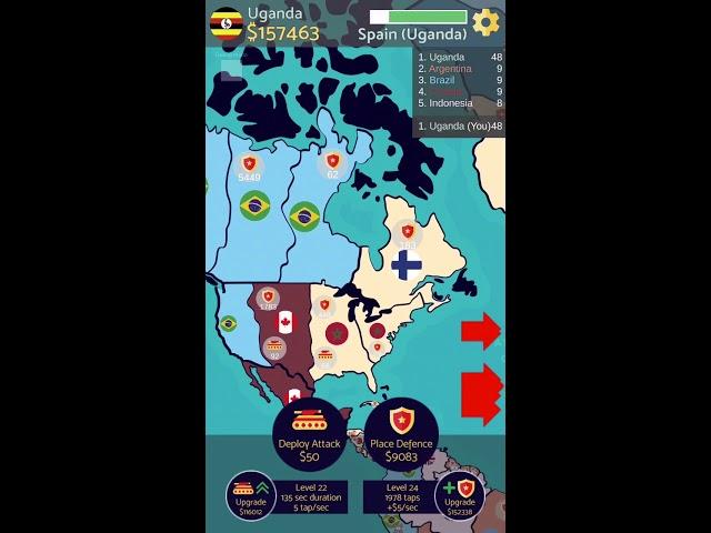 Tap Nations Beta Gameplay - Uganda, rise! - by People Person Games