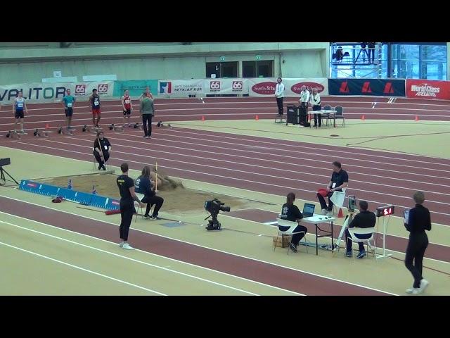 Kaiza Karlen, long jump @ Reykjavík International Games (Athletics) 2020