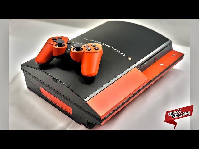 PS3 Fat Custom Paint - Game Console Transformation