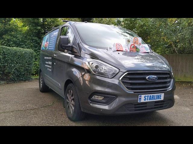 Ford Transit Custom | HOW A STARLINE E96v2 E9v2 S96v2 S9v2 ALARM WORKS !! From £699