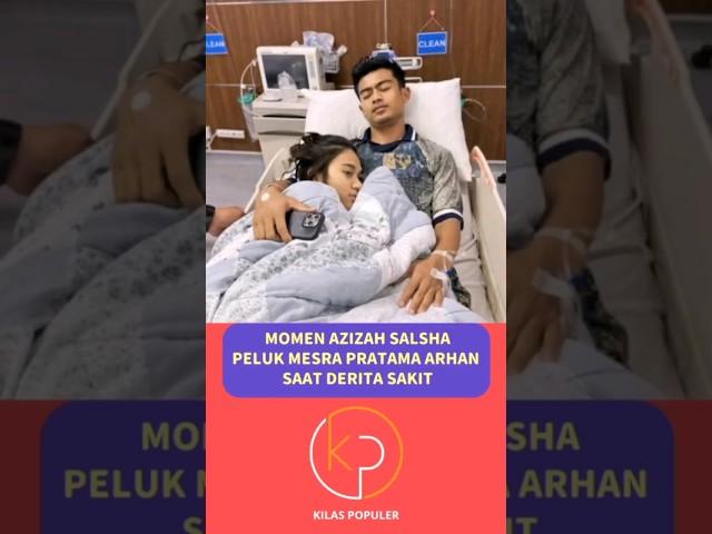 MOMEN AZIZAH JAGAIN ARHAN YANG LAGI SAKIT #aziza #pratamaarhan #artis