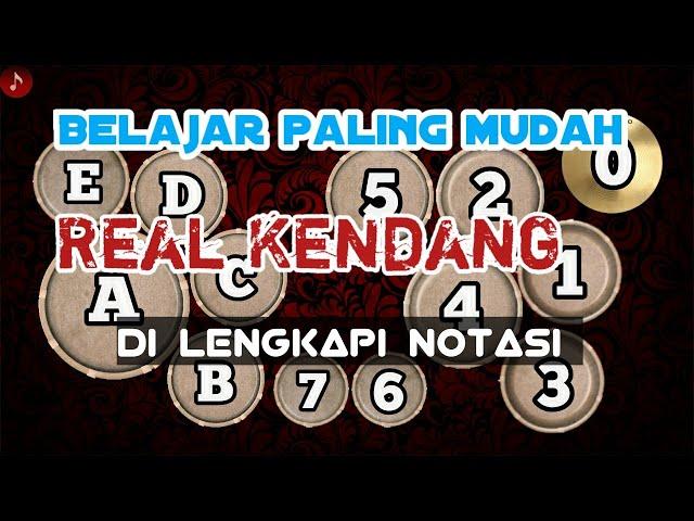 Tutorial‼️belajar real kendang bagi pemula 10 menit langsung bisa