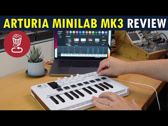 Arturia Minilab 3 MIDI keyboard: how it competes // Review, tutorial w/ Ableton Live, Analog Lab MK3