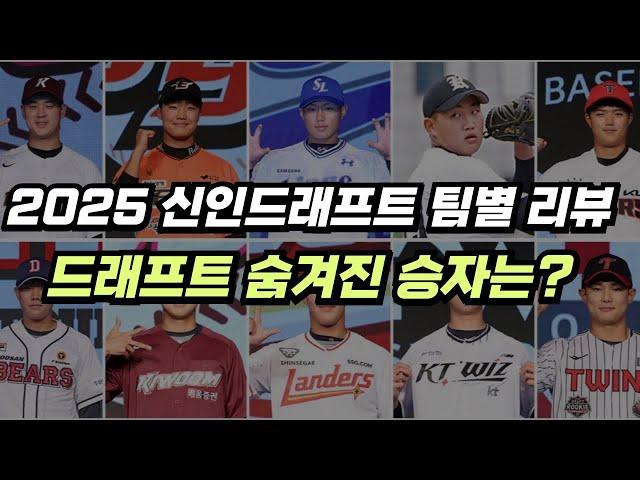 2025 KBO 신인드래프트 종합 분석, 각 구단의 숨은 전략과 전망